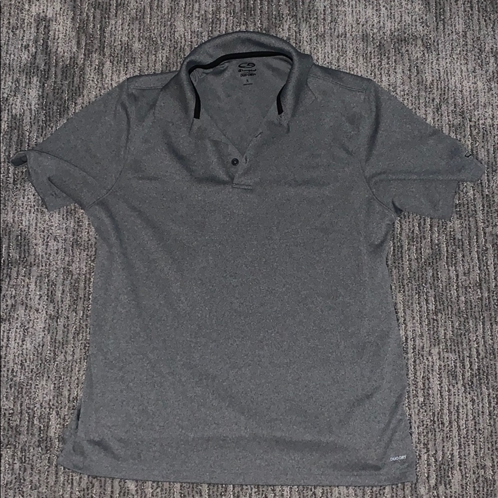 Men’s grey polo